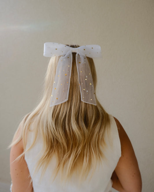 Moon & Stars Bow | Hair Accessories