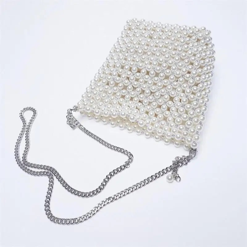 Pearl Mini Bucket Bag | Bridal Occasion Accessory