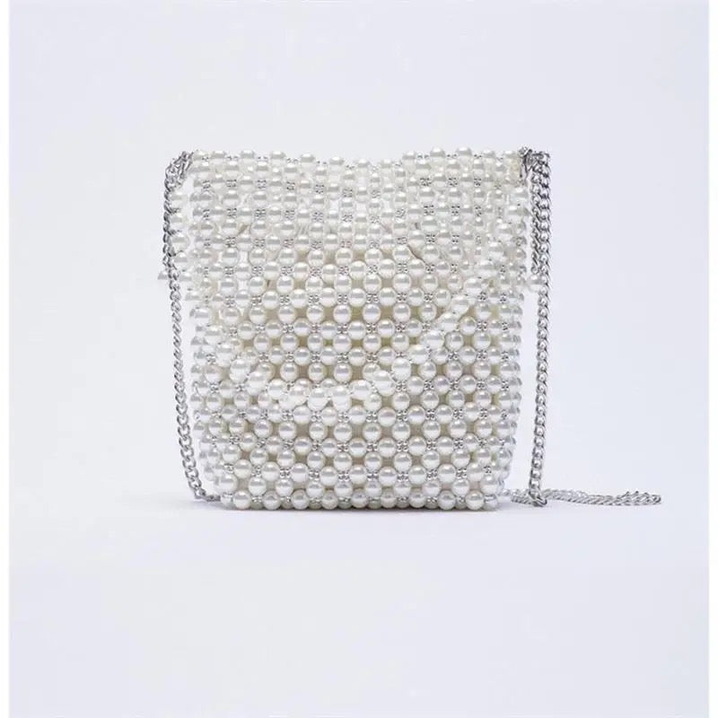 Pearl Mini Bucket Bag | Bridal Occasion Accessory