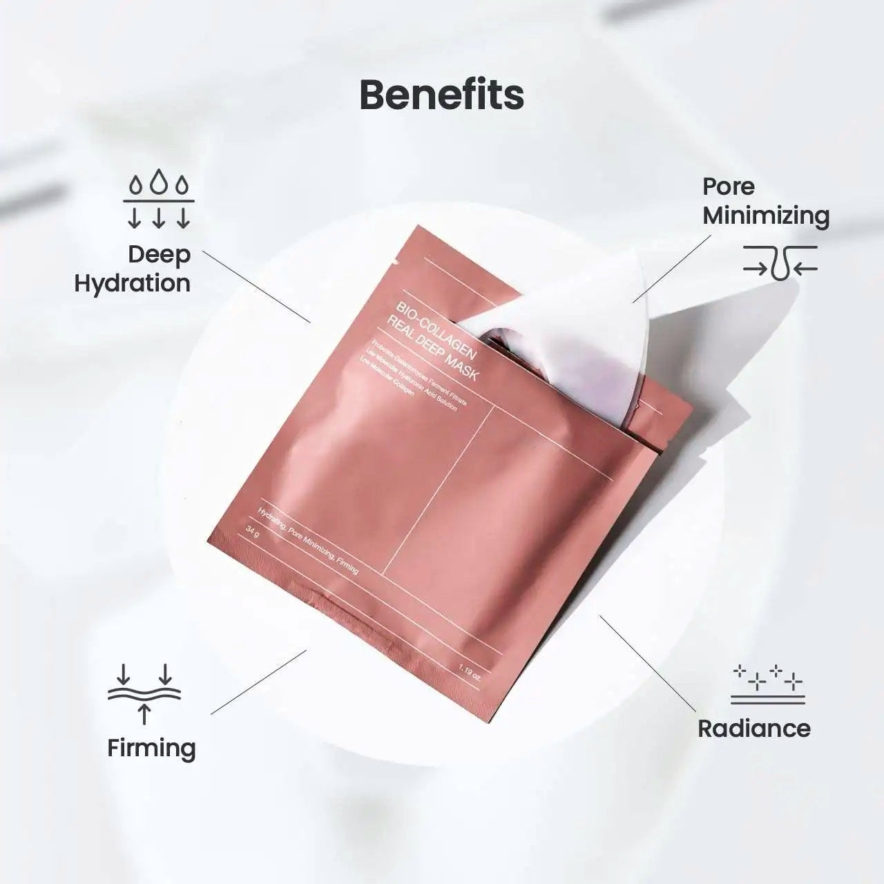 Bio-collagen Viral Real Deep Sheet Masks