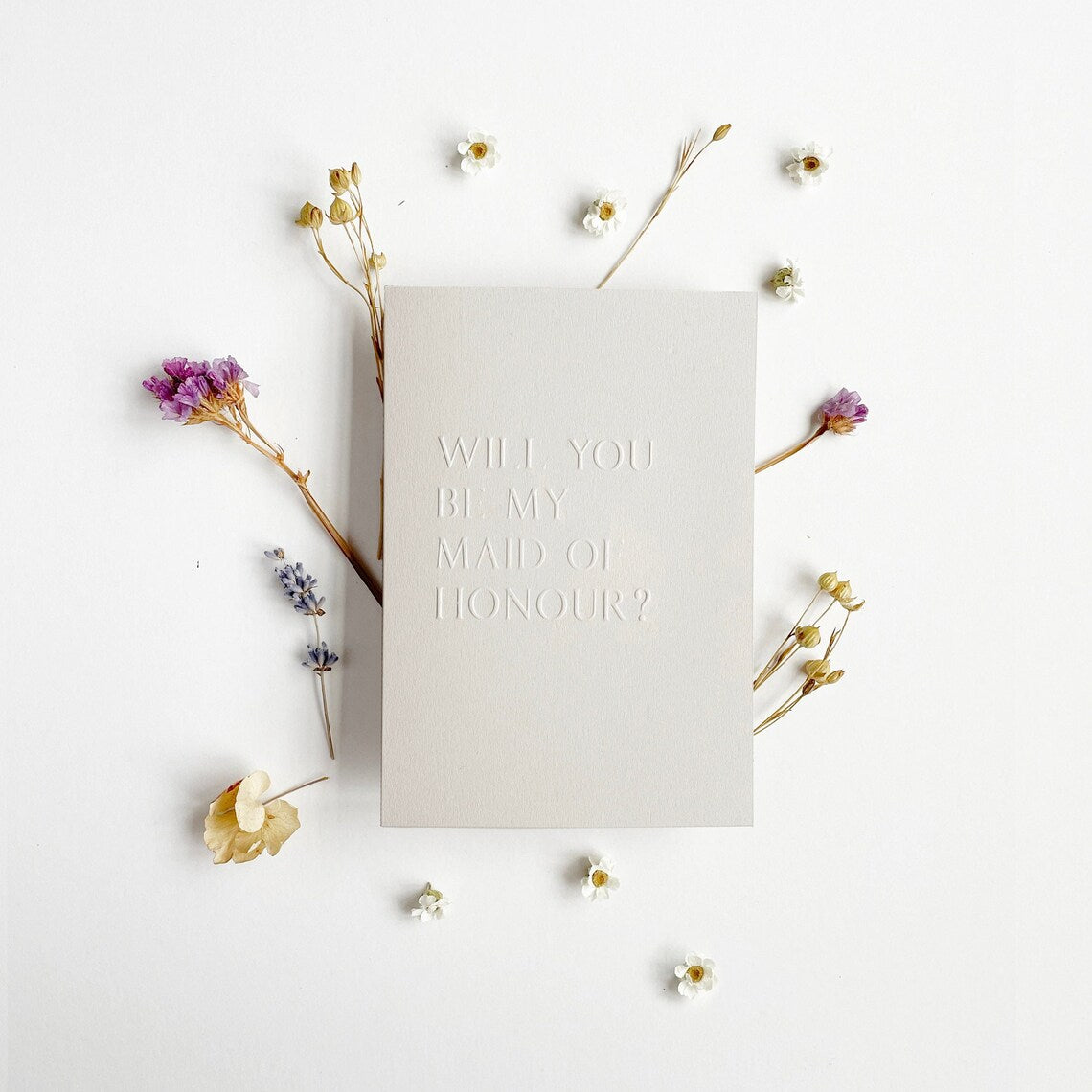 Maid of Honour Proposal Card | Will You Be My Maid of Honour | Gifting